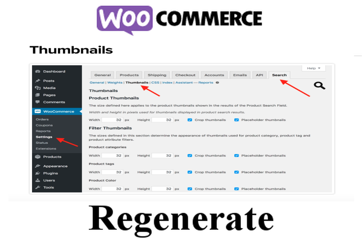 Regenerate Thumbnails in WooCommerce plugin options, FAQs.