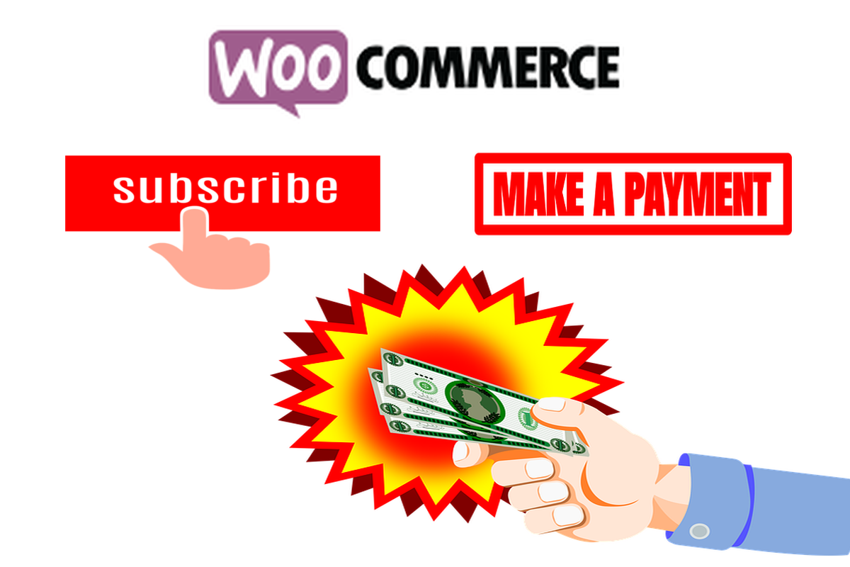 WooCommerce add subscriptions and one time purchase options.