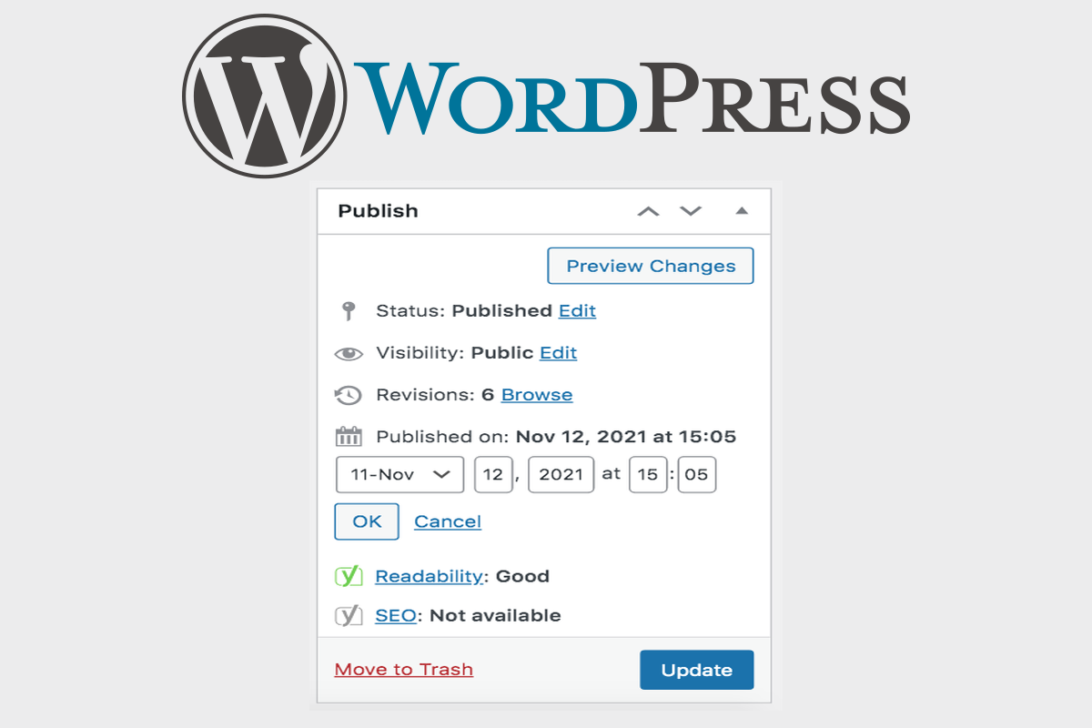 Get a WordPress change post date plugin. Take back control! FAQs.