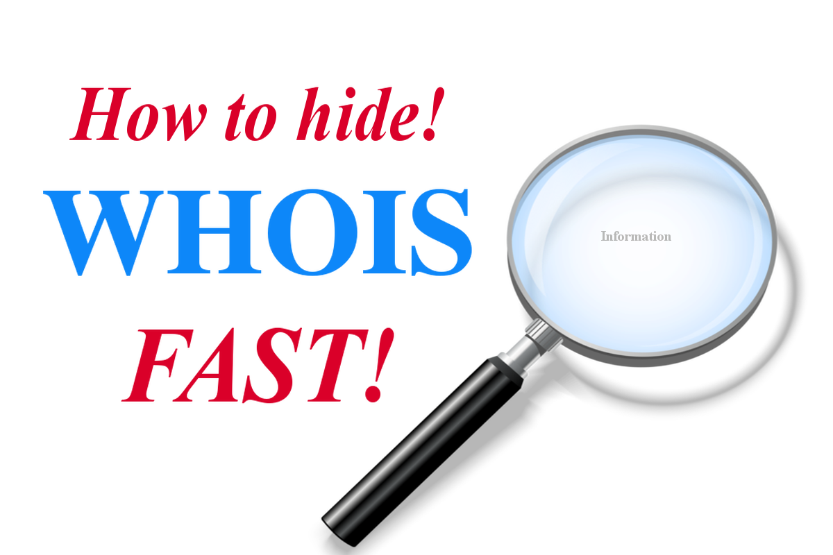 How To Hide Your WHOIS Information In 5 Minutes Or Less! FAQs.